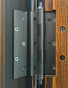 cast aluminum steel security door