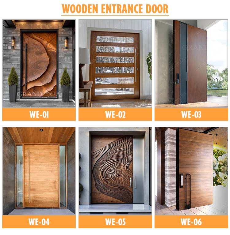 glass pivot door external