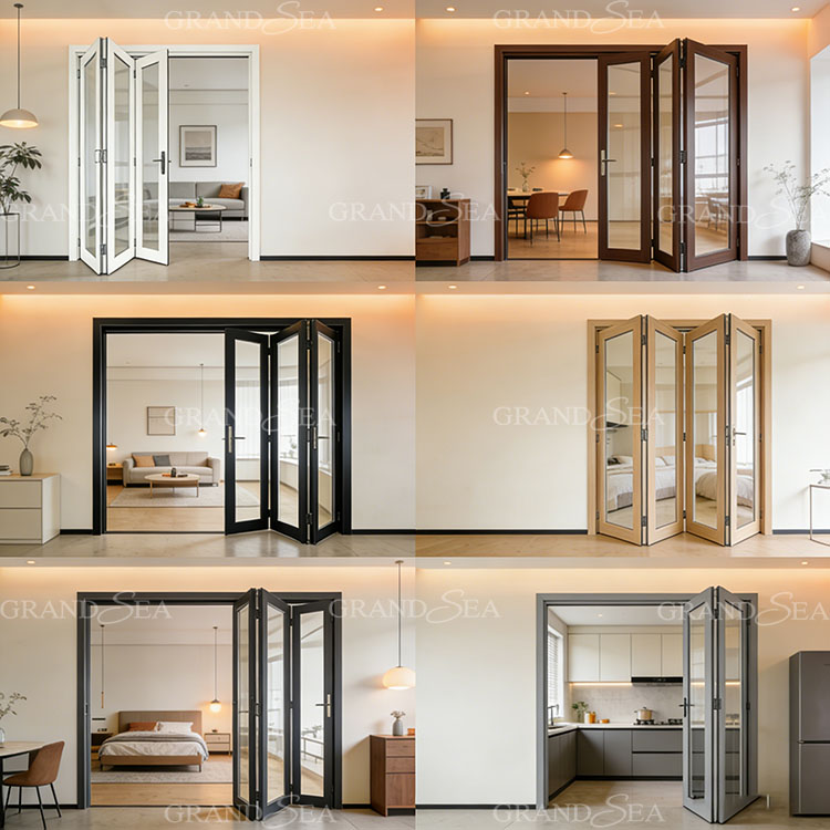 custom aluminum folding doors