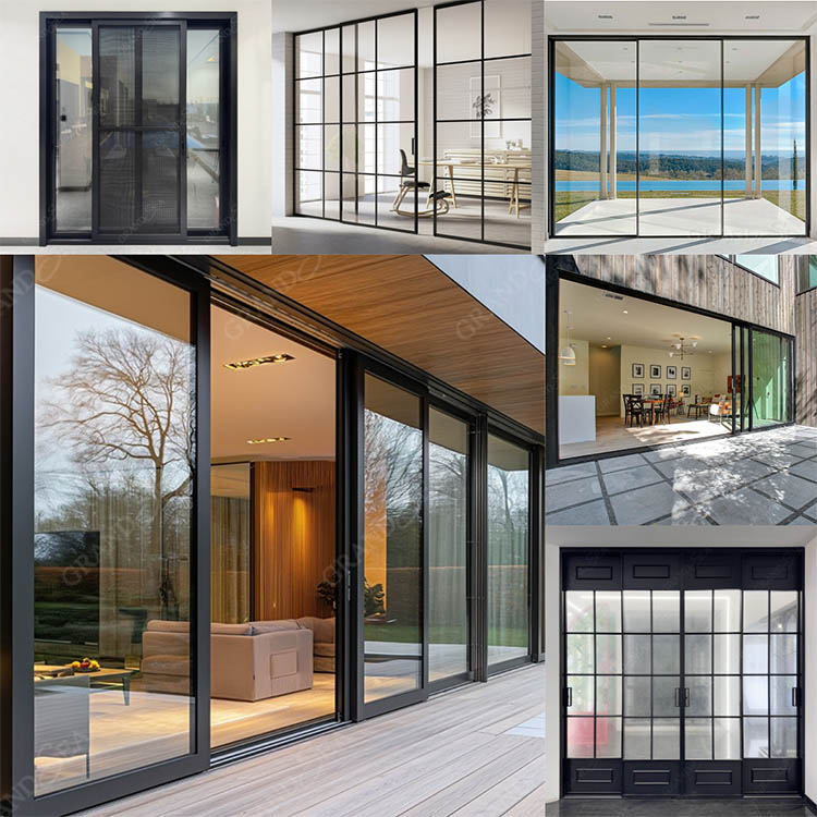 French glass sliding door