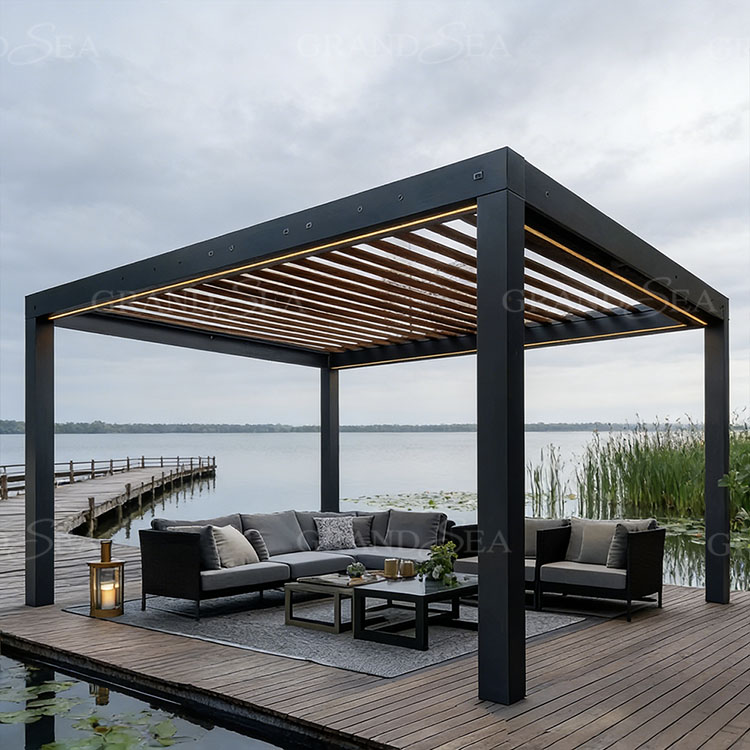 Aluminum gazebo