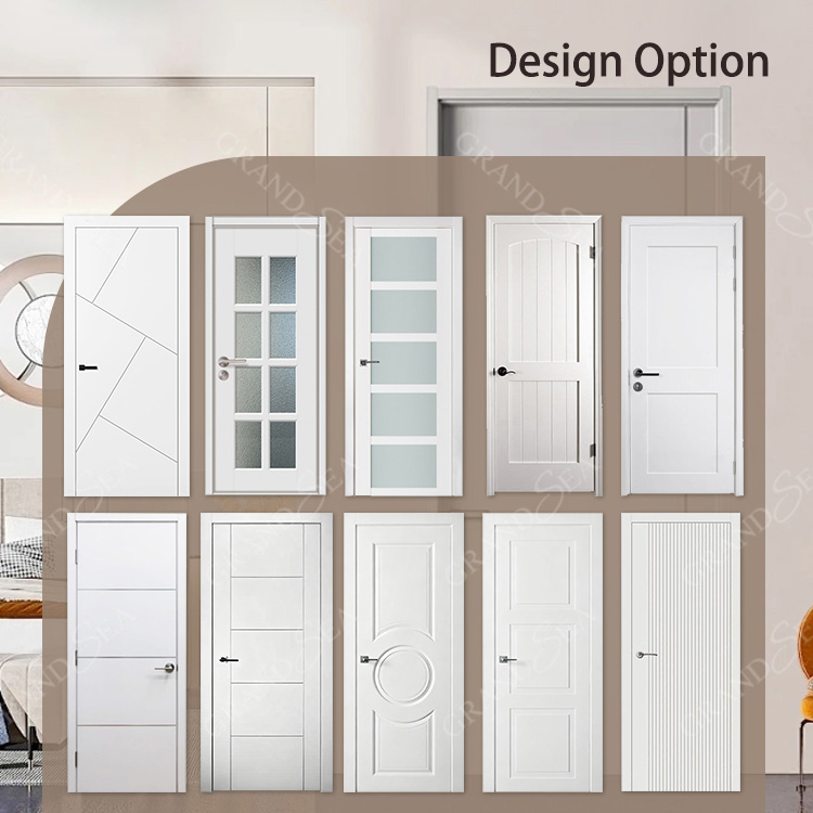 white interior flush doors