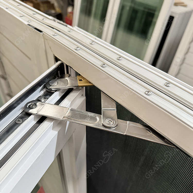 aluminium louver casement window
