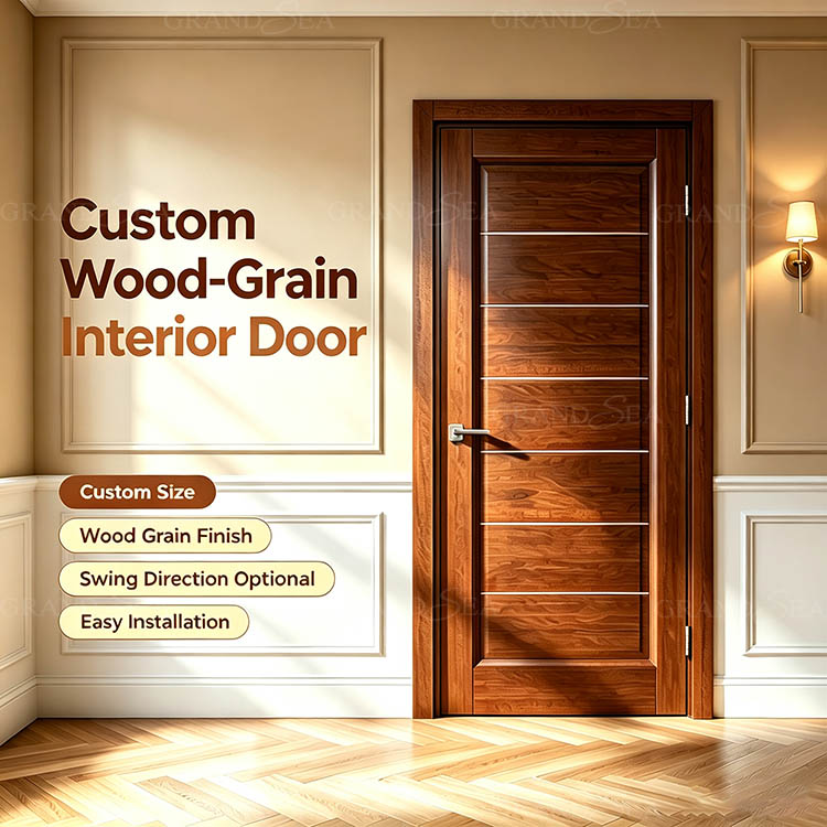 modern interior wooden door