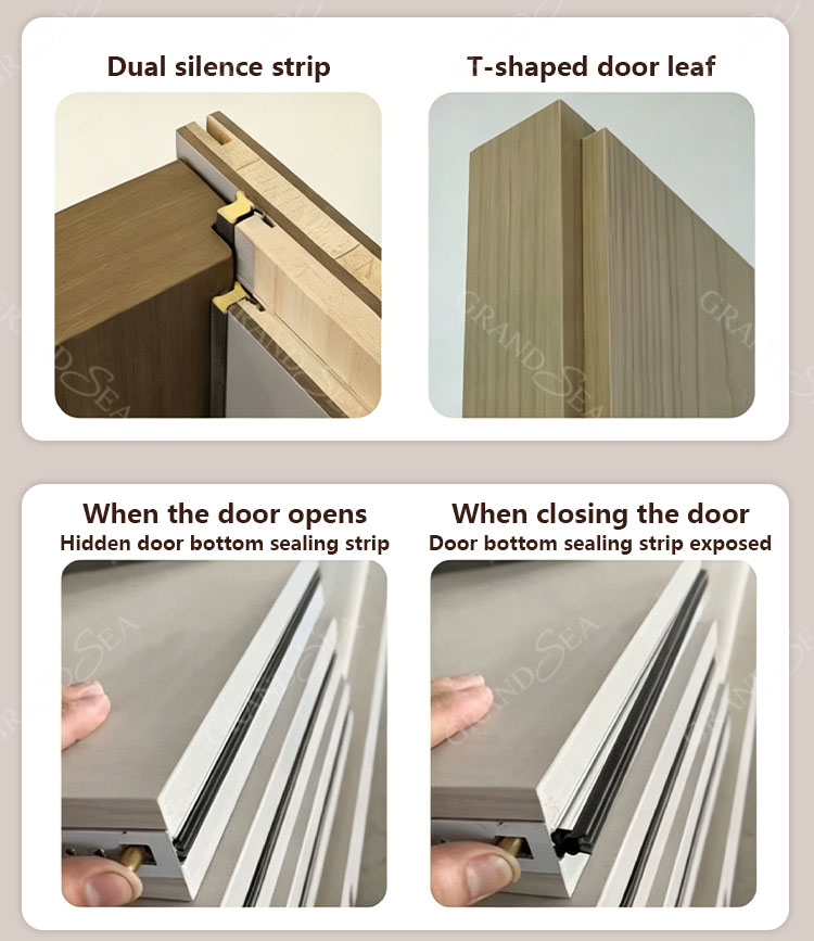 residential indoor wood door