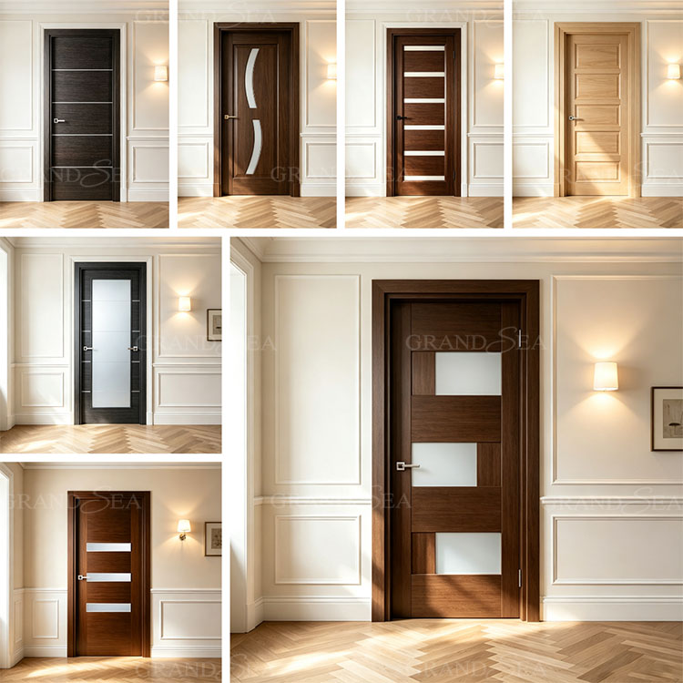 bedroom wooden door design
