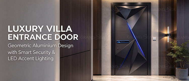 premium aluminium entrance door