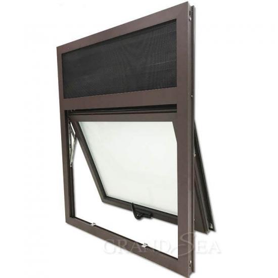 aluminum framed awning window
