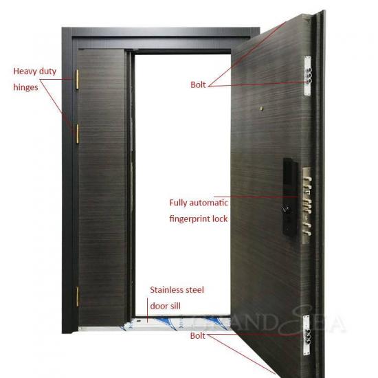 steel safety main front door