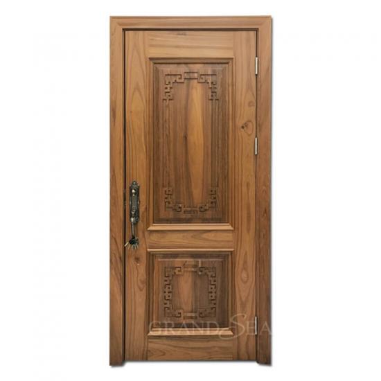 solid teak wood main door