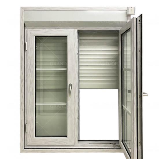 roller shutter with window