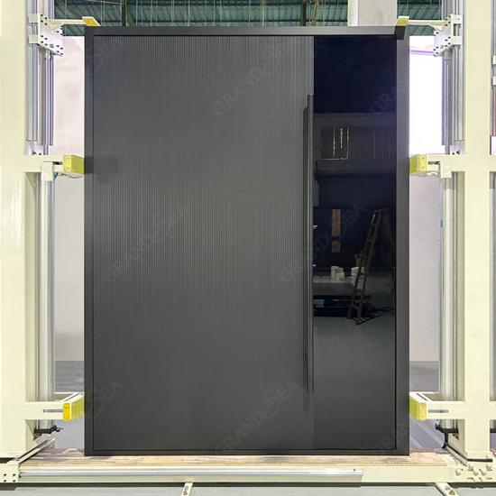 أبواب زجاجية محورية خارجية